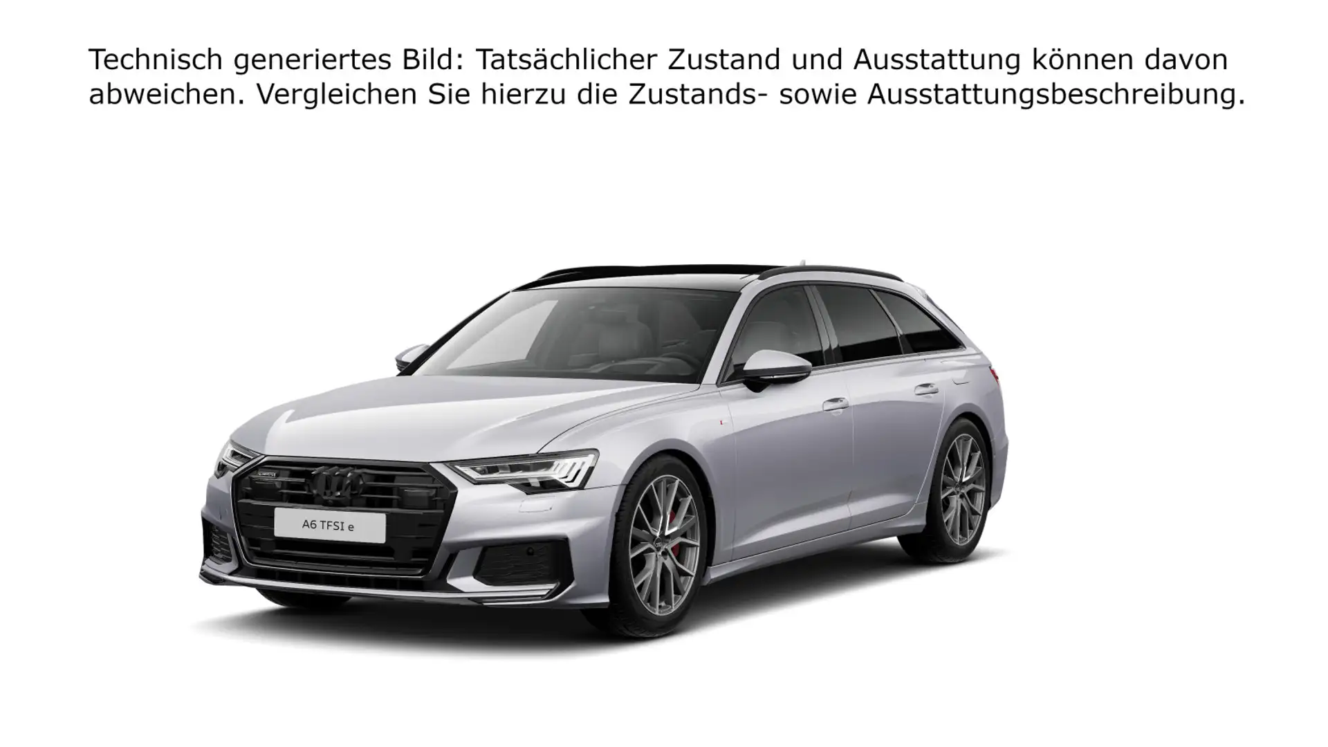 Audi A6 55 TFSI e quattro S tronic sport Silber - 2
