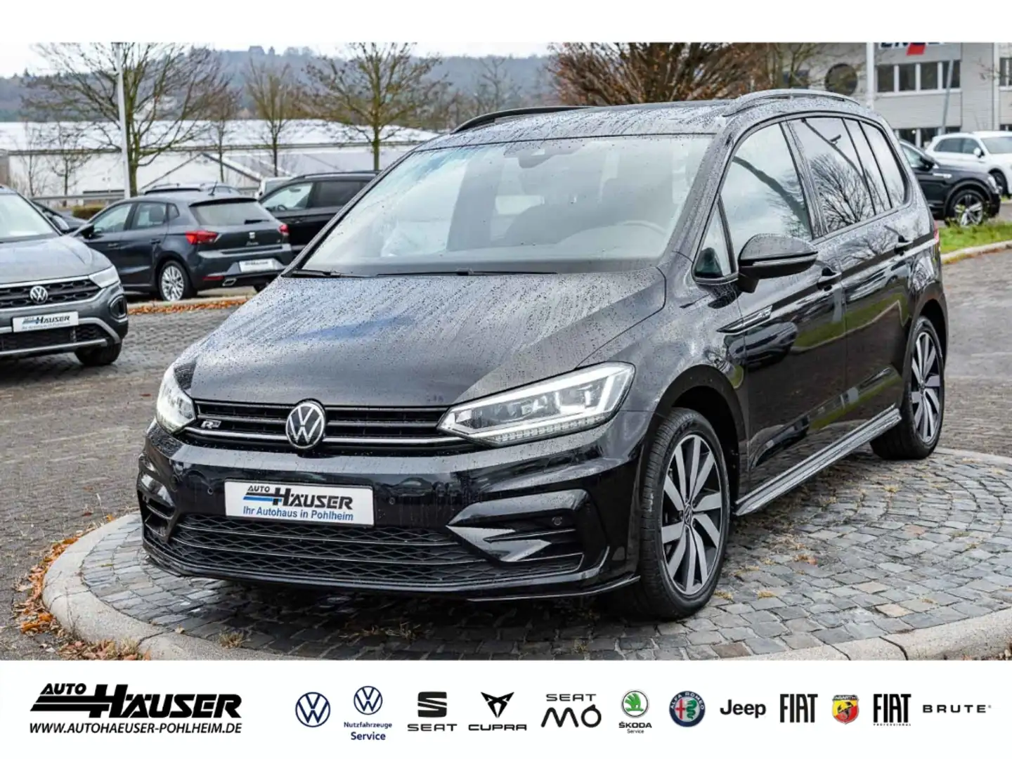 Volkswagen Touran R-Line 2.0 TDI DSG DCC AHK DYNAUDIO PANO STANDHZG Schwarz - 1