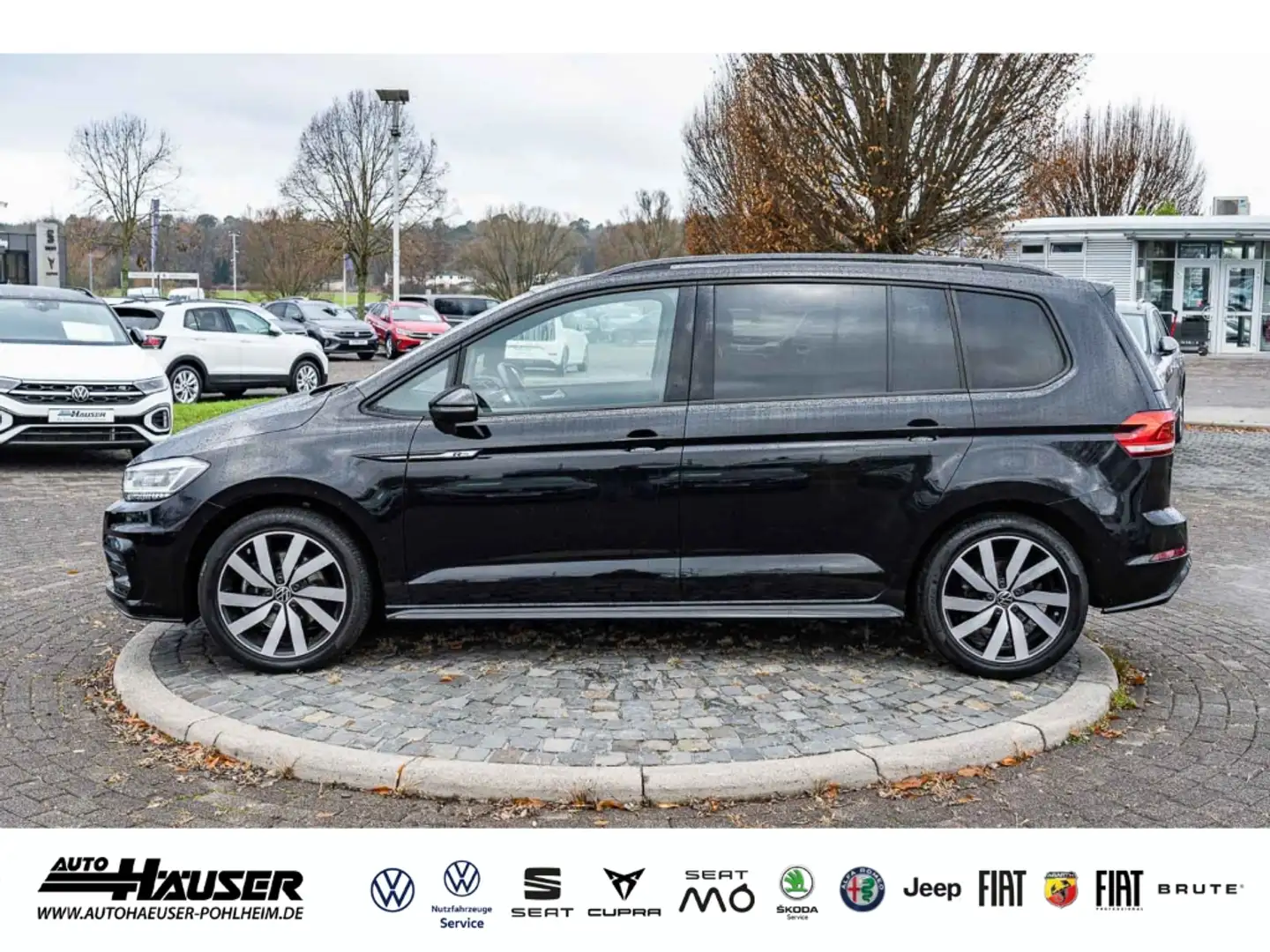 Volkswagen Touran R-Line 2.0 TDI DSG DCC AHK DYNAUDIO PANO STANDHZG Schwarz - 2