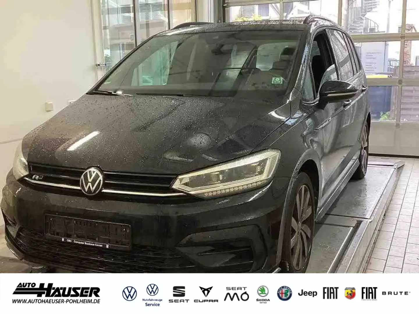 Volkswagen Touran R-Line 2.0 TDI DSG DCC AHK DYNAUDIO PANO STANDHZG Schwarz - 1