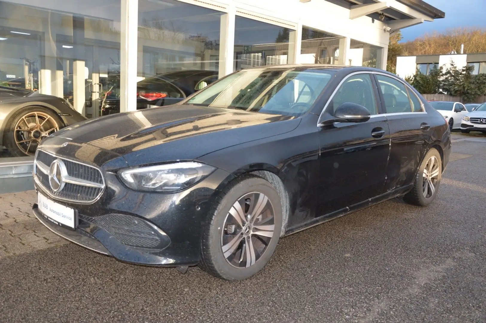 Mercedes-Benz C 180 *AVANTGARDE*CAM*MBUX*DAB*LED*SHZ*AMBIENTE* Zwart - 1