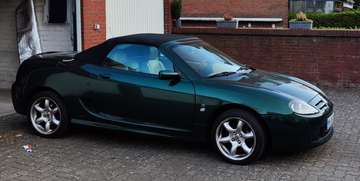 MG TF 135, BRG Hardtop, Holzlenkrad, Leder Beige,