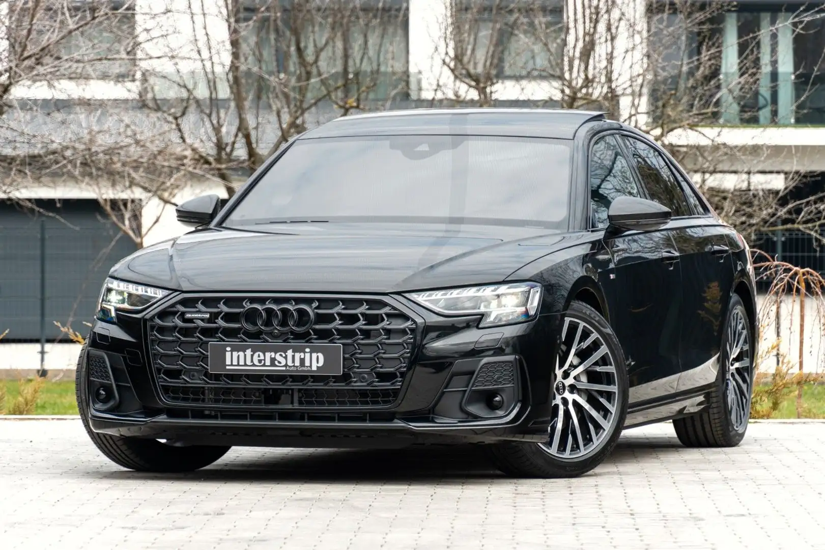 Audi A8 50 TDI MASSAGE.PANO.B&O.MATRIX.360°.AHK. Zwart - 1