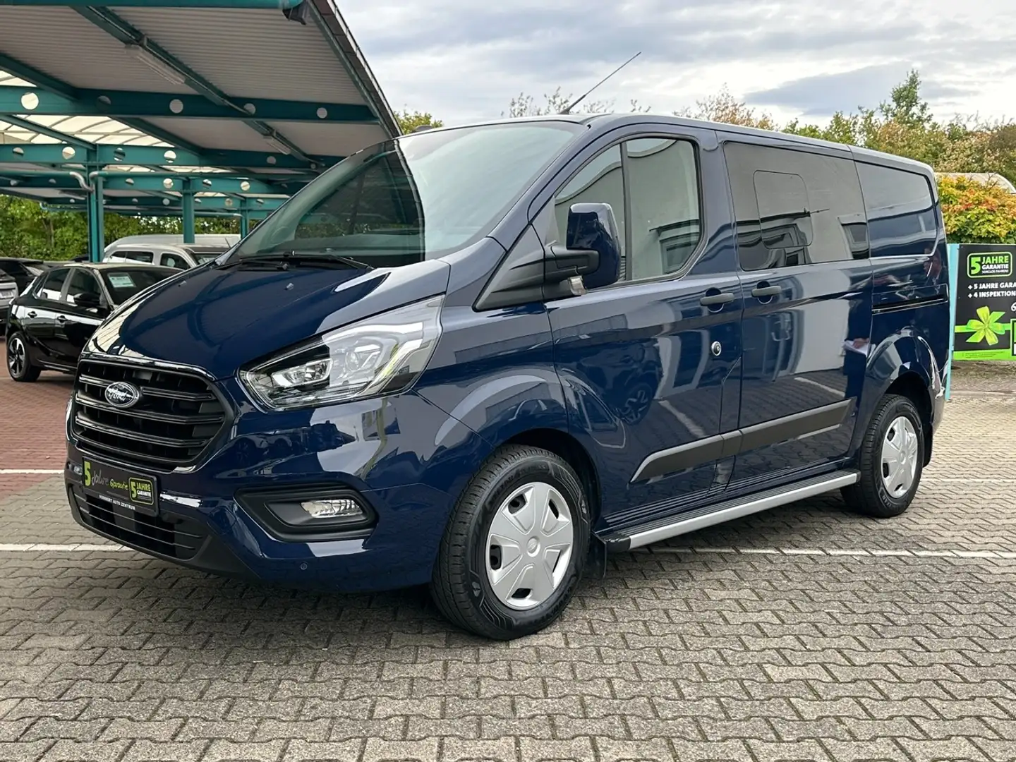 Ford Transit Custom Kombi 2.0 TDCI *Standh*Xenon*AHK* Bleu - 2