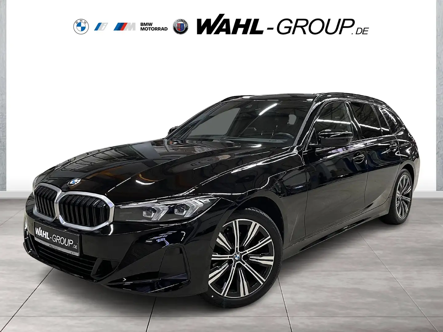 BMW 318 d TOURING HIFI DAB CARPLAY TEMPOMAT SHZ ALU 18" Schwarz - 1