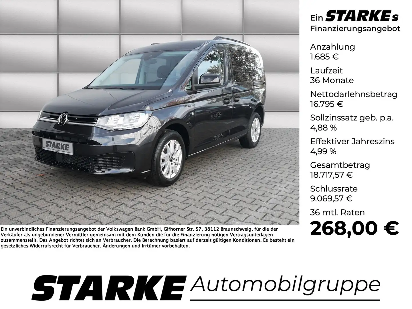 Volkswagen Caddy Life 2.0 TDI Blue - 1