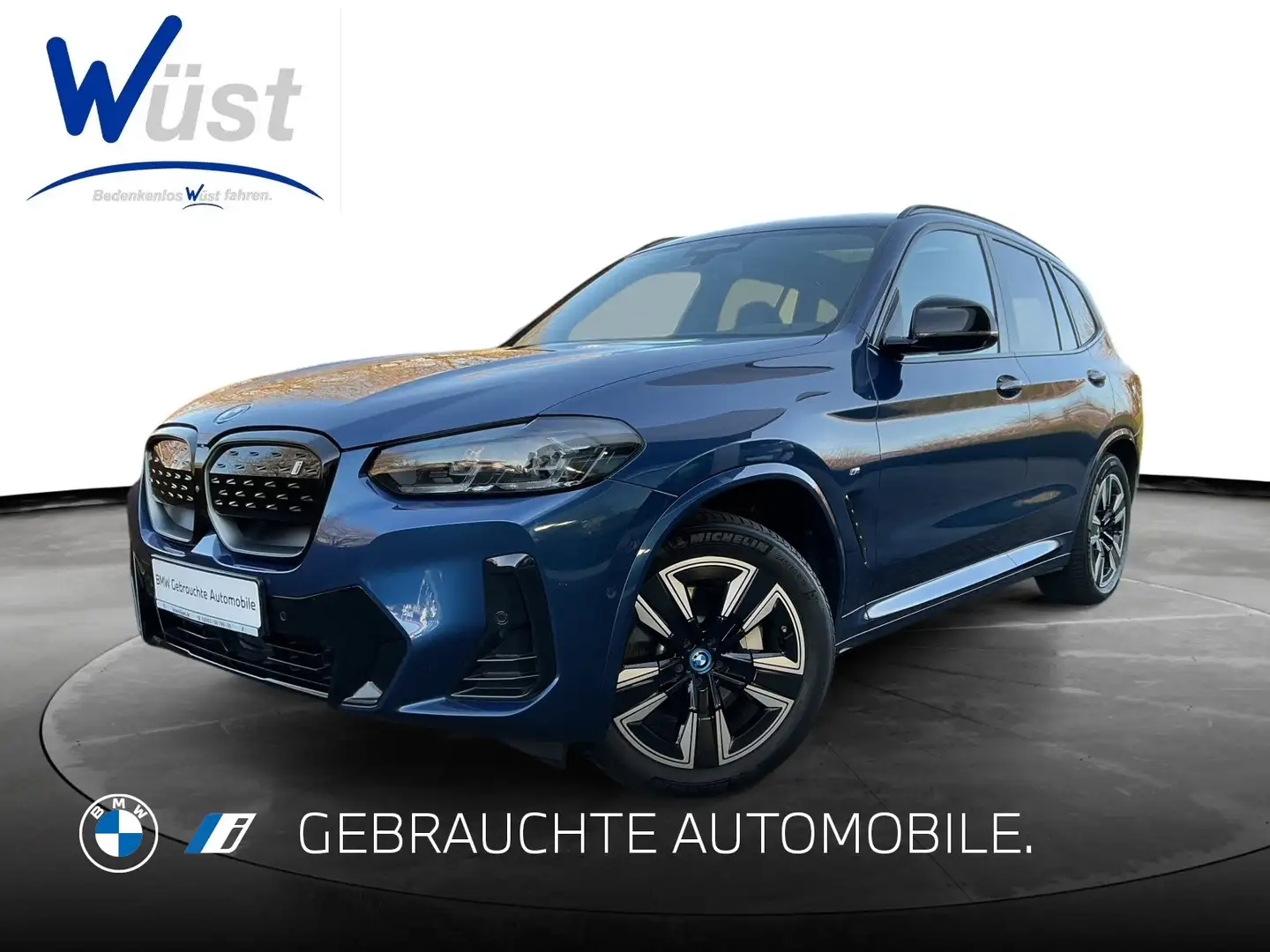 BMW iX3 Gestiksteuerung Head-Up HK HiFi DAB LED Shz Bleu - 1