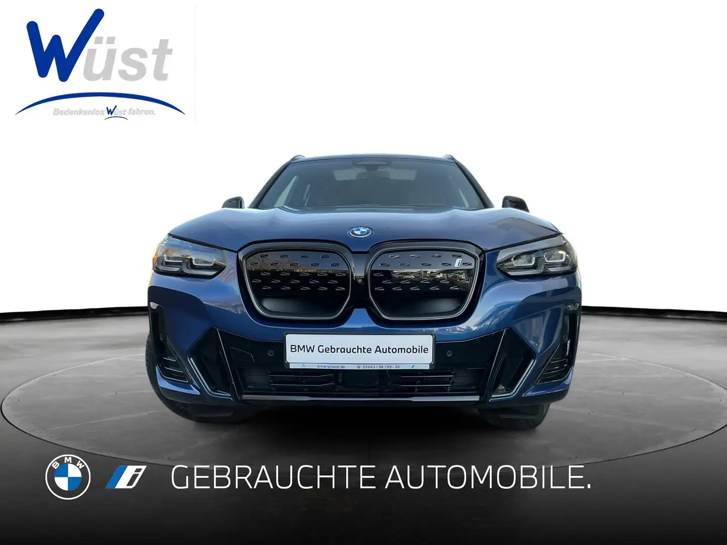 BMW iX3 Gestiksteuerung Head-Up HK HiFi DAB LED Shz Bleu - 2