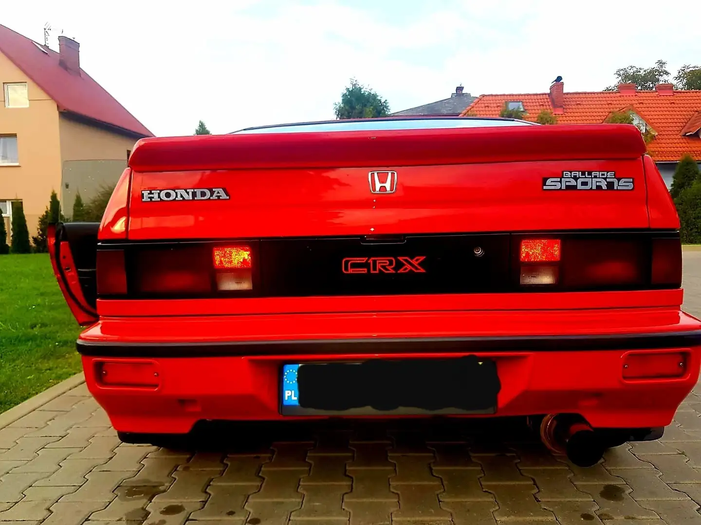 Honda CRX 1.6i-16 Rojo - 2