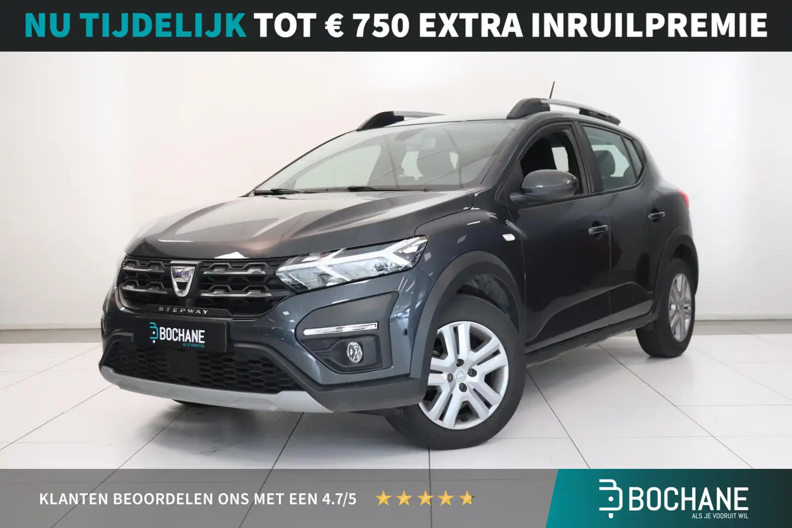Dacia Sandero Stepway 1.0 TCe 90 Comfort | Airco | Camera | Navi Gris - 1
