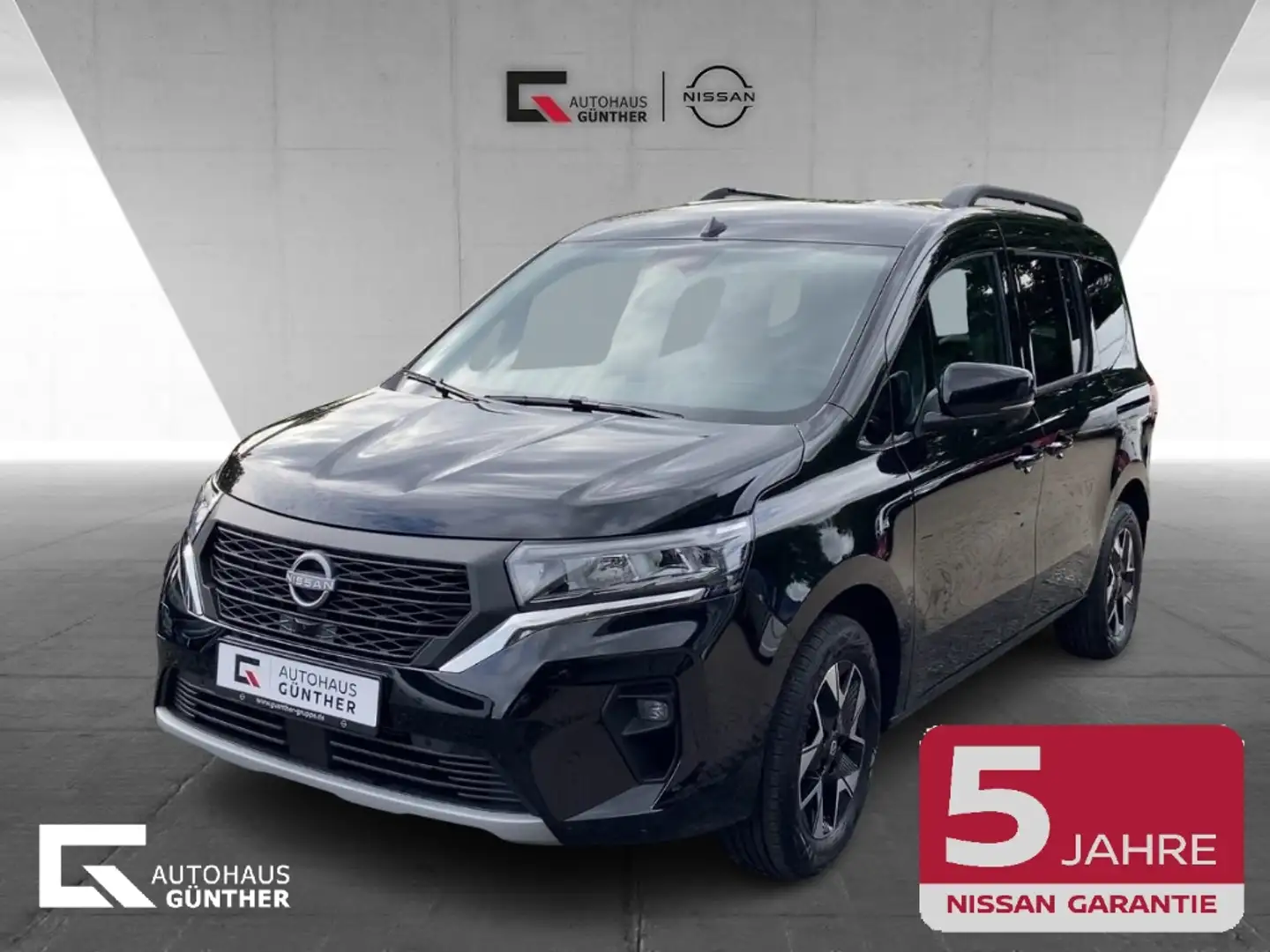 Nissan Townstar TEKNA Kombi L1 360°/Winter/Navi/Carplay Schwarz - 1