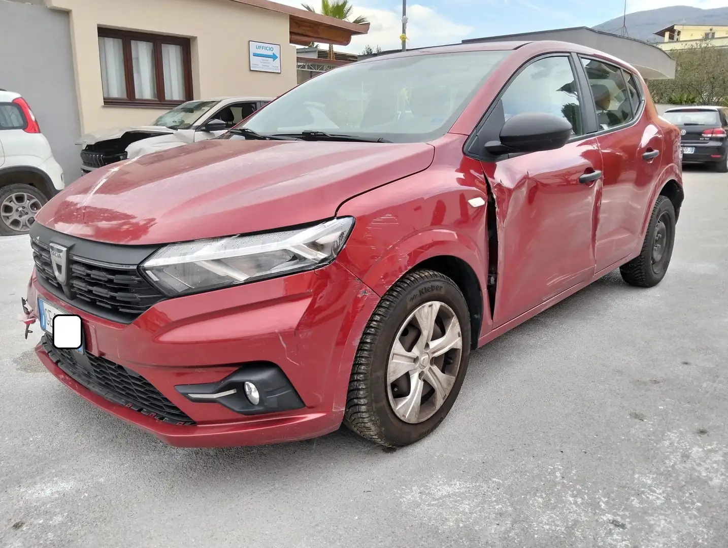 Dacia Sandero Sandero Streetway 1.0 BENZINA 65cv SINISTRATA Rojo - 1