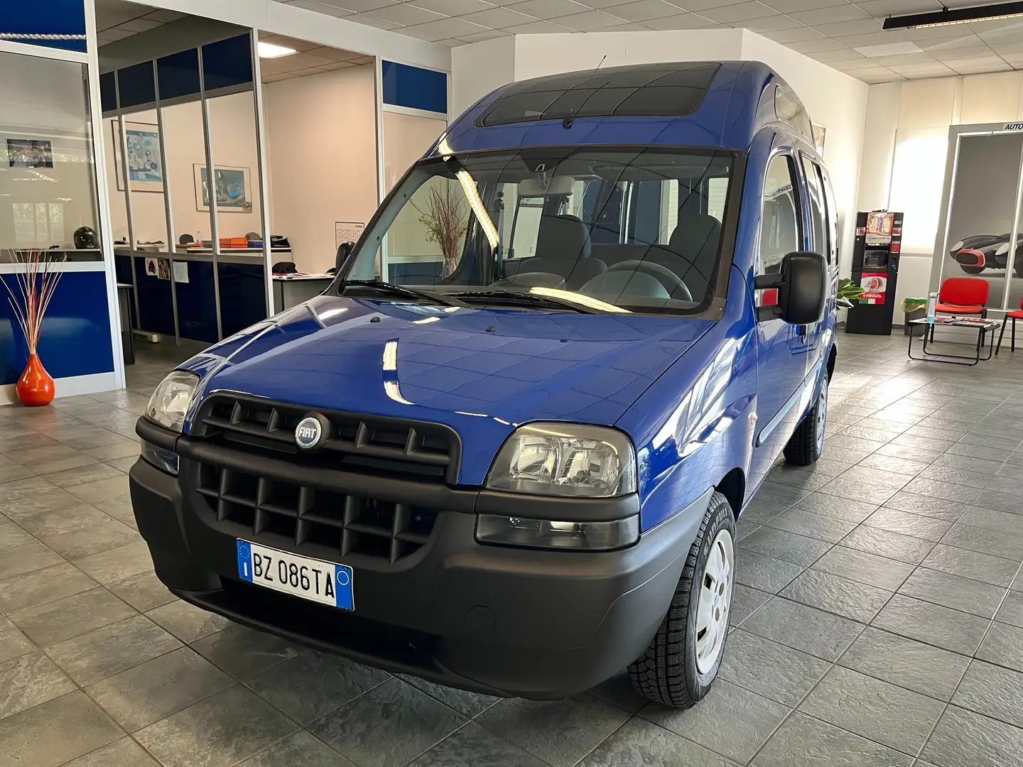 Fiat Doblo 1.6 ELX-TRASP.DISABILI-PEDANA IDRAULICA- Blu/Azzurro - 1