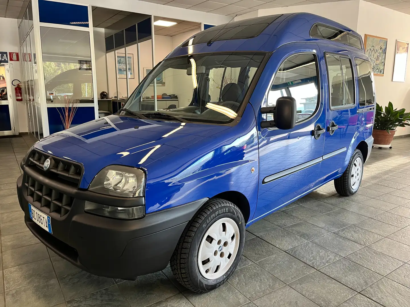 Fiat Doblo 1.6 ELX-TRASP.DISABILI-PEDANA IDRAULICA- Blu/Azzurro - 2