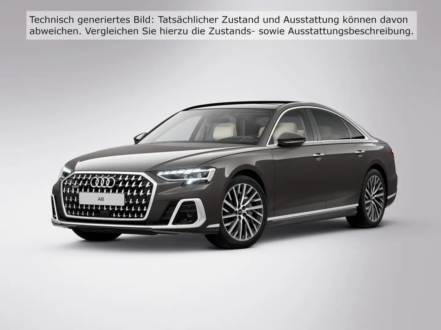 Audi A8 55 TFSI quattro Pano Matrix LED Assistenz Plu Grau - 2