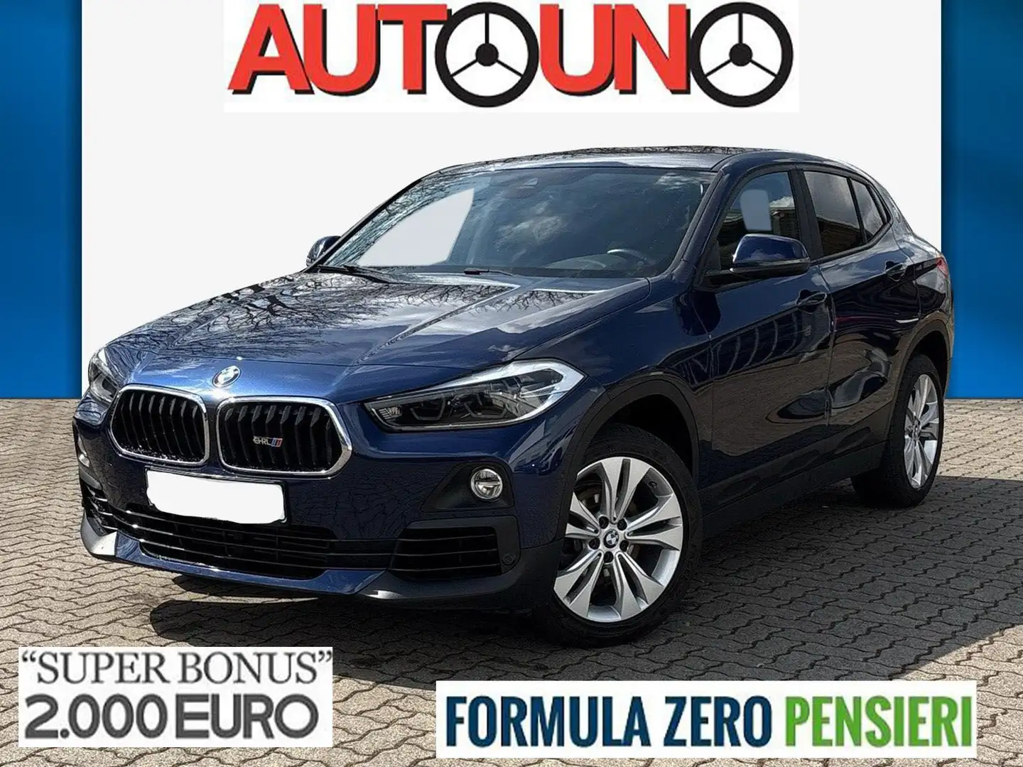 BMW X2 sDrive18i Advantage Blu/Azzurro - 1