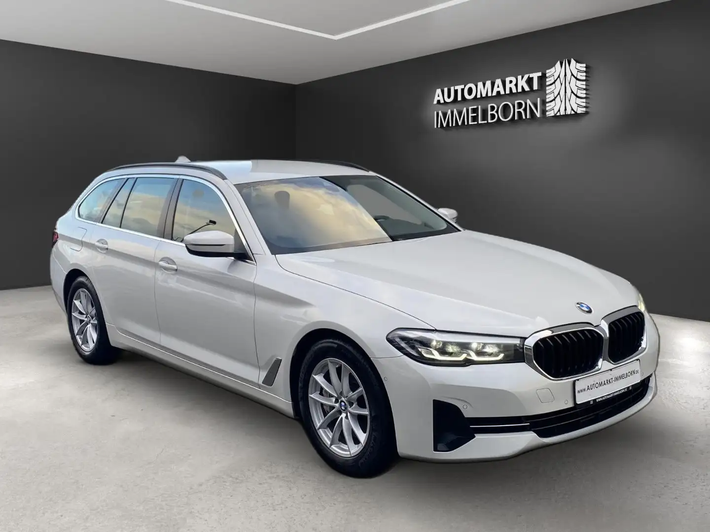 BMW 530 d VollLeder*Kamera*Led*LiveCP*Navi*DAB*Winte Білий - 1