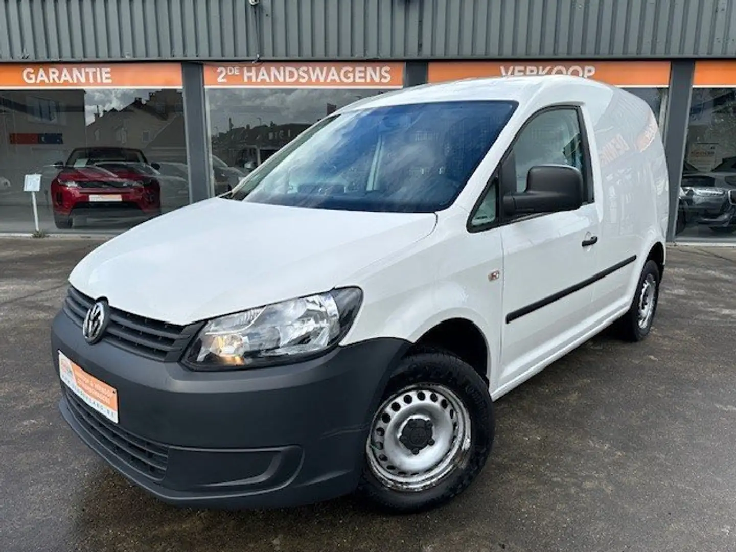 Volkswagen Caddy 1.6TDI, 2012, 139.465km's, Lichte vracht+Garantie Blanc - 1