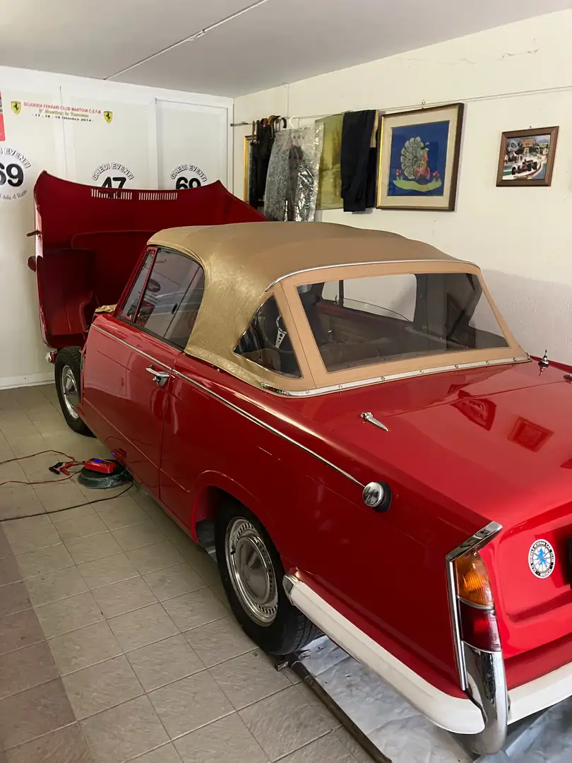 Triumph Herald cabrio Roşu - 1