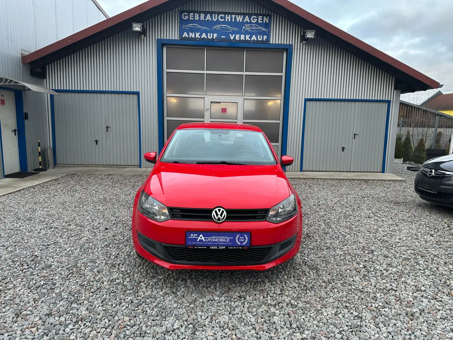 Volkswagen Polo Trendline 1.2 KLIMA AHK Rosso - 1