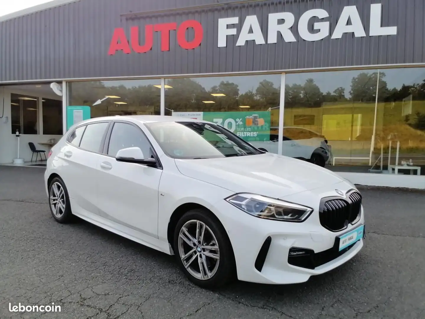 BMW 118 F40 118d 150 ch BVA8 M Sport Blanc - 1