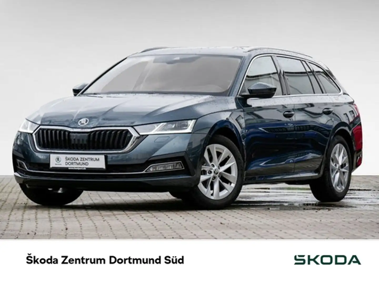 Skoda Octavia Combi 1.5 AHK CAM eKLAPPE NaviCOLUMBUS Šedá - 1