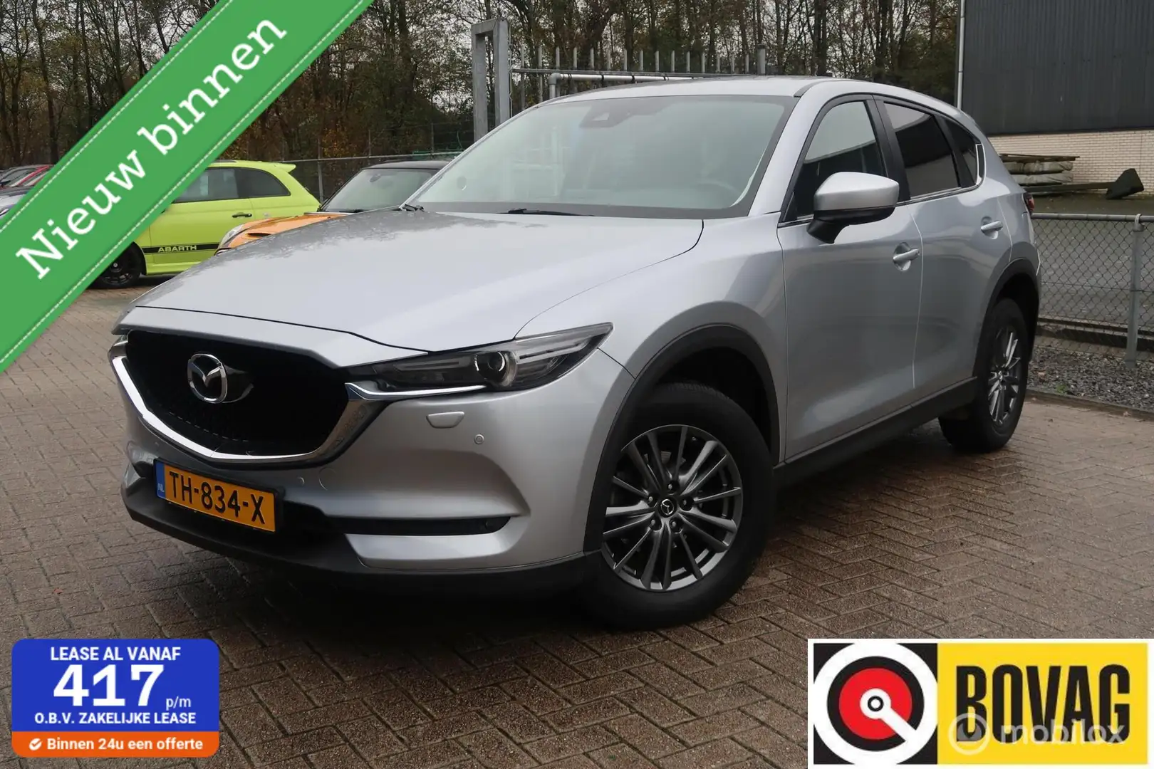 Mazda CX-5 2.0 SkyActiv-G 165 Skylease GT LEER,CAMERA,CLIMA, Gris - 1