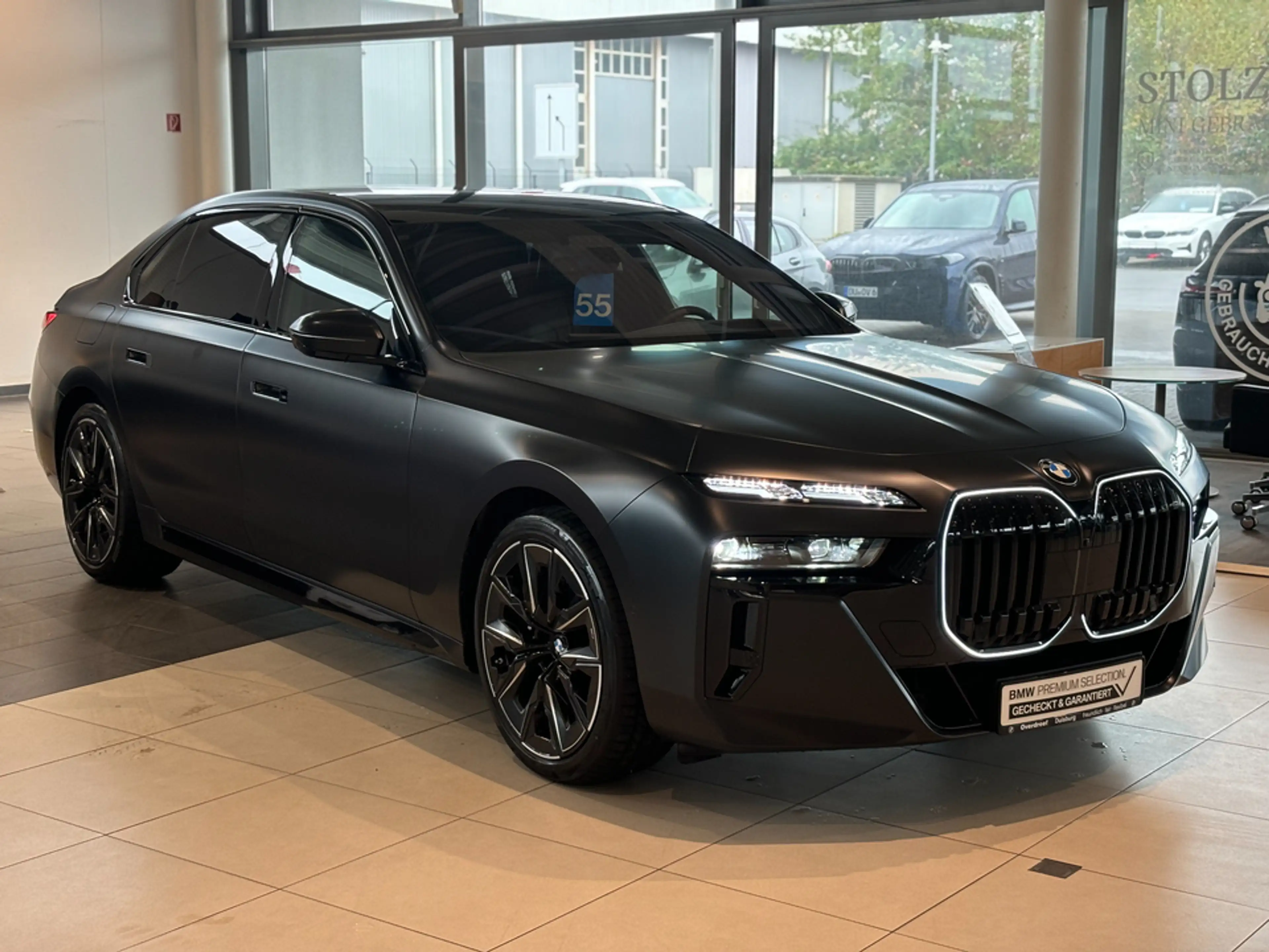 BMW 740 d xDrive Navi Leder Tempom.aktiv Panoramadach Blue — photo 12