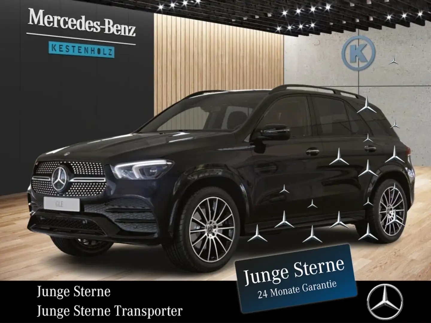 Mercedes-Benz GLE 300 d 4MATIC *AMG*NIGHT*AHK*PANO*360°KAM*SH* Negru - 1