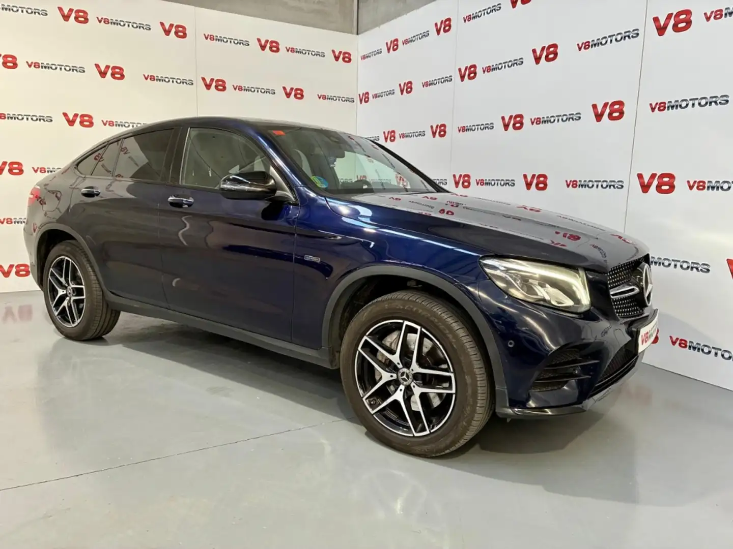 Mercedes-Benz GLC 350 Coupé e 4Matic Bleu - 2