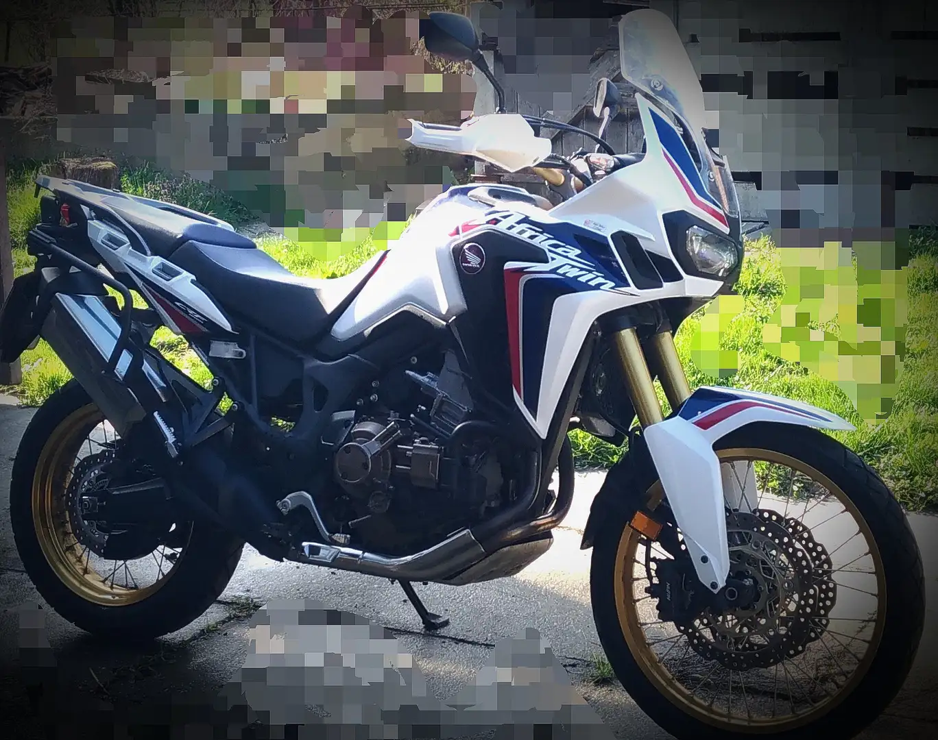 Honda CRF 1000 Africa Twin CRF1000L DCT TriColor Weiß - 1