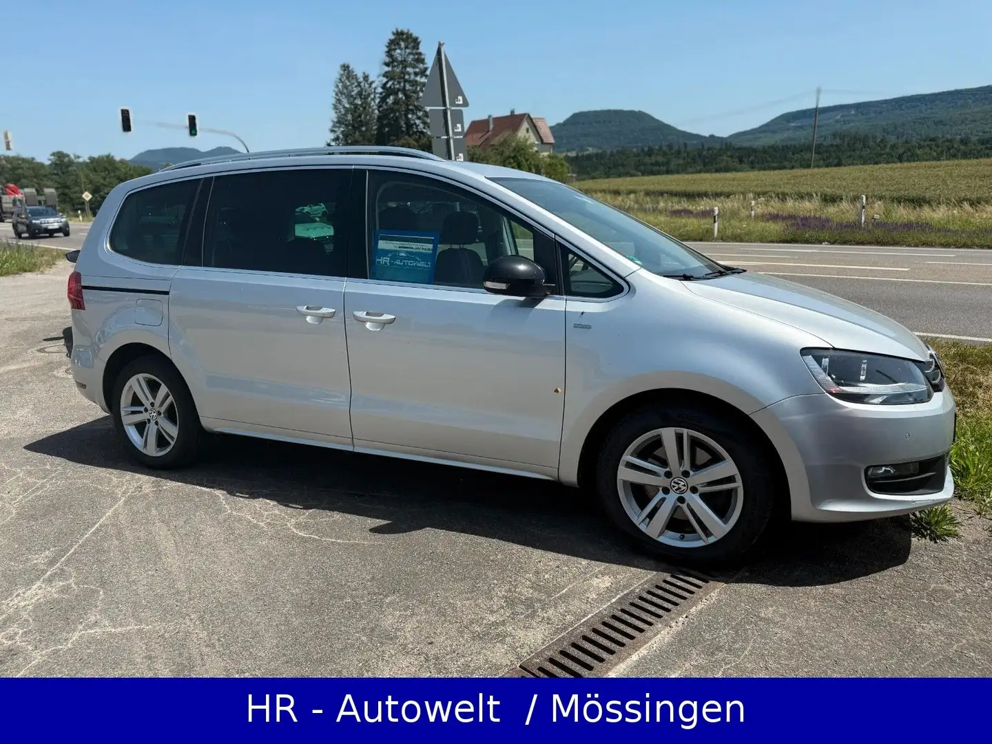 Volkswagen Sharan Match BMT*AUTOMATIK*7-SITZER*KAMERA*PANO* Zilver - 1