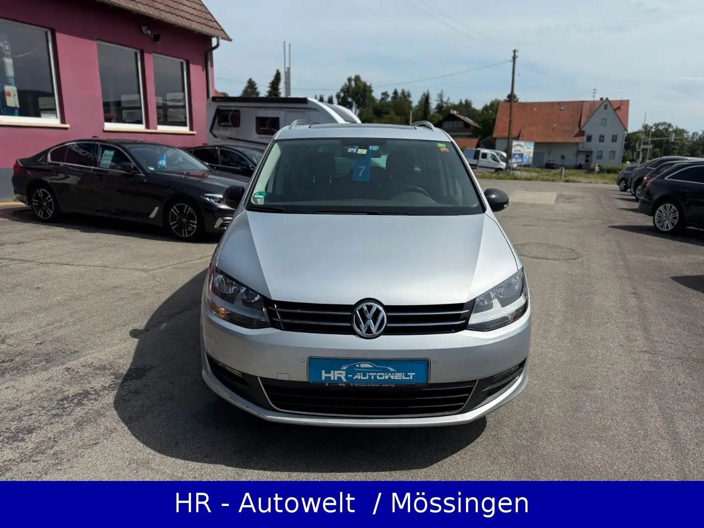 Volkswagen Sharan Match BMT*AUTOMATIK*7-SITZER*KAMERA*PANO* Silber - 2