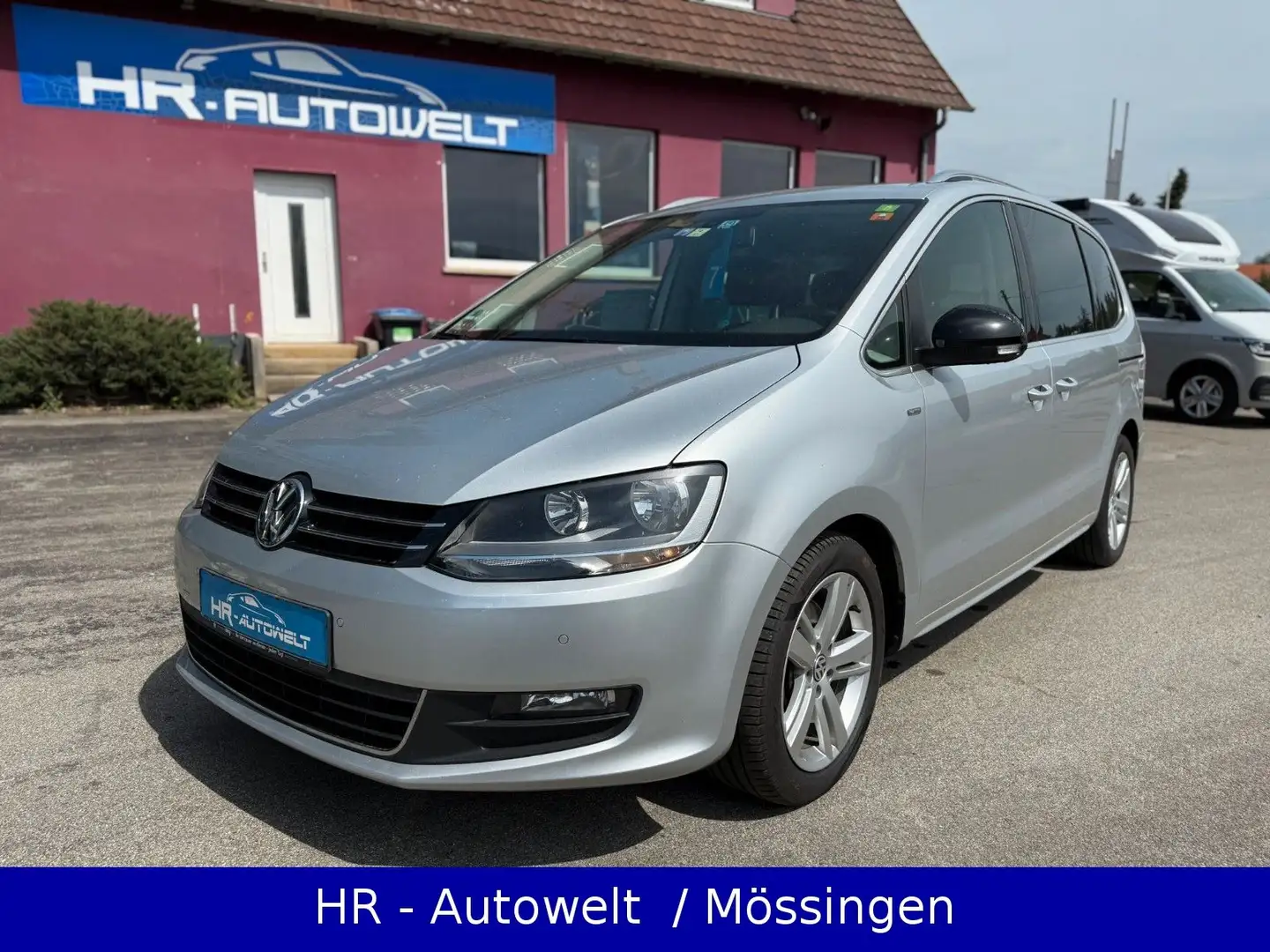 Volkswagen Sharan Match BMT*AUTOMATIK*7-SITZER*KAMERA*PANO* Silber - 1