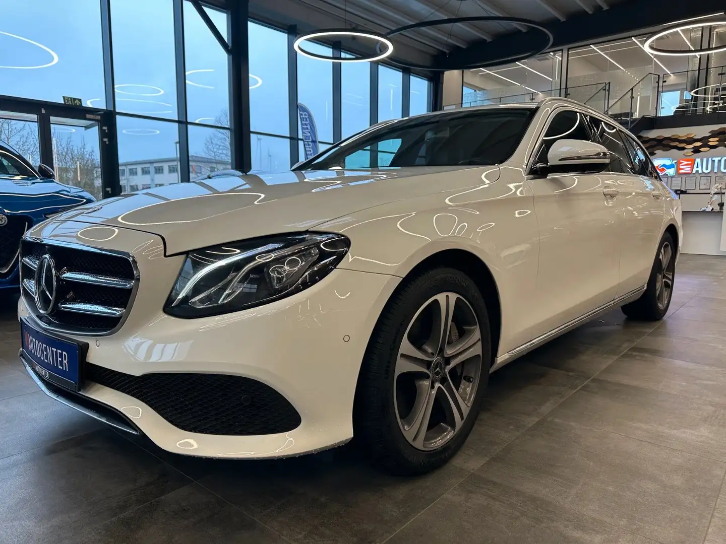 Mercedes-Benz E 400 d T-Modell 4Matic*AndroidAuto/AppleCarPlay Blanc - 2