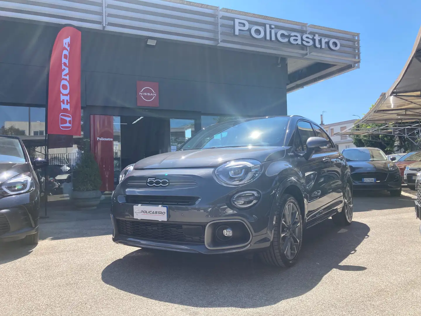 Fiat 500X 1.3 mjet Sport 95cv NAVIGAZIONE TELECAMERA CRUISE Grigio - 1