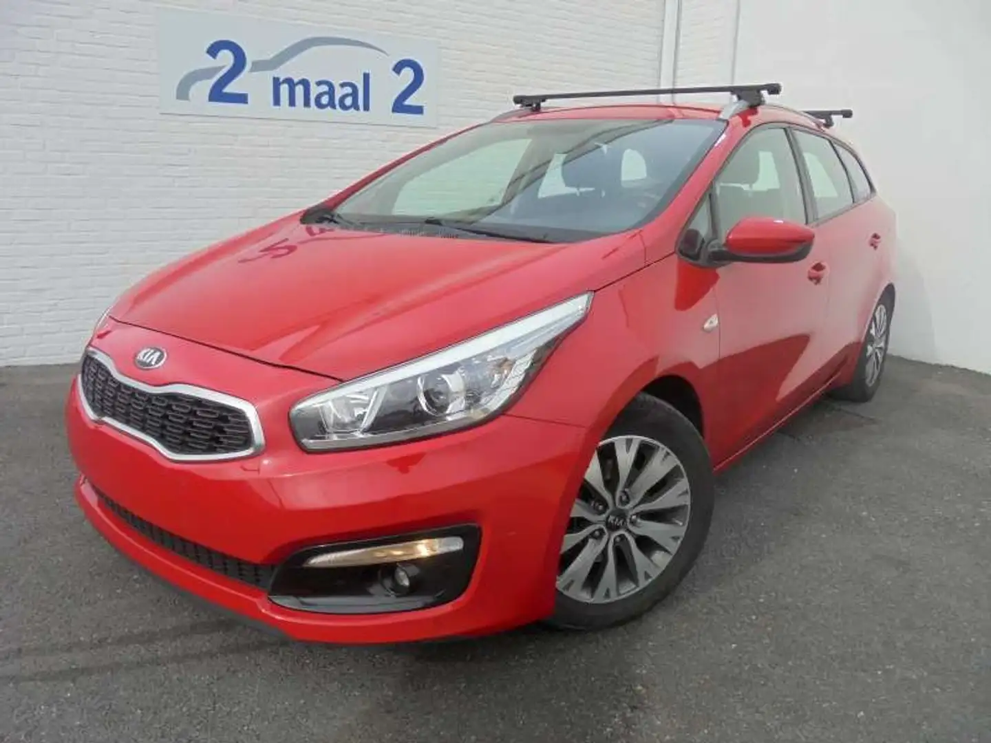 Kia Ceed SW / cee'd SW 1.4 GPS/Camera/AC inclusief garantie! Rouge - 1