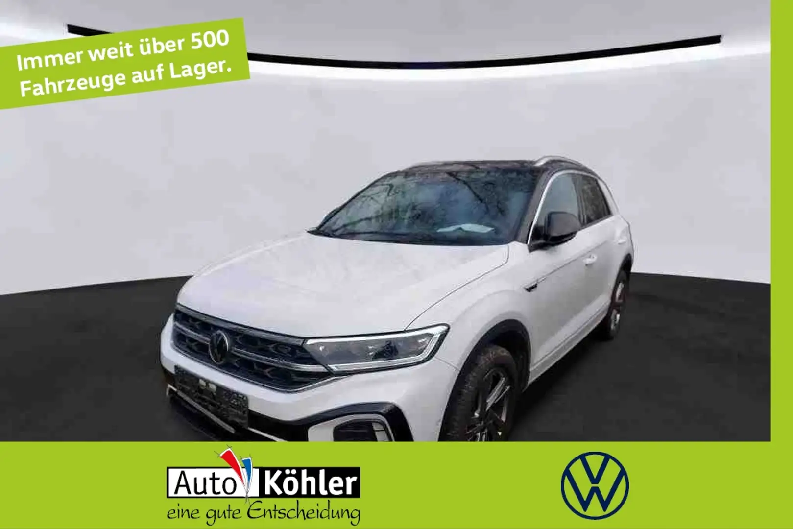 Volkswagen T-Roc R-Line TSi CarPlay/Black/Virt/ACC/Kamera Weiß - 1