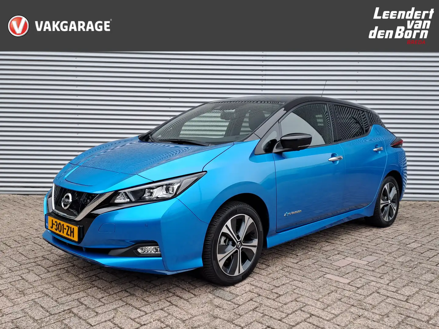 Nissan Leaf e+ Tekna 62 kWh Leer | 100% Elektrisch | Cruise co Blauw - 1