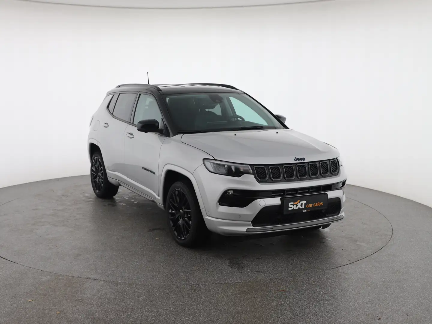 Jeep Compass S Plug-In Hybrid 4WD|ACC|LEDer|Surround|SHZG|NAV Silber - 1