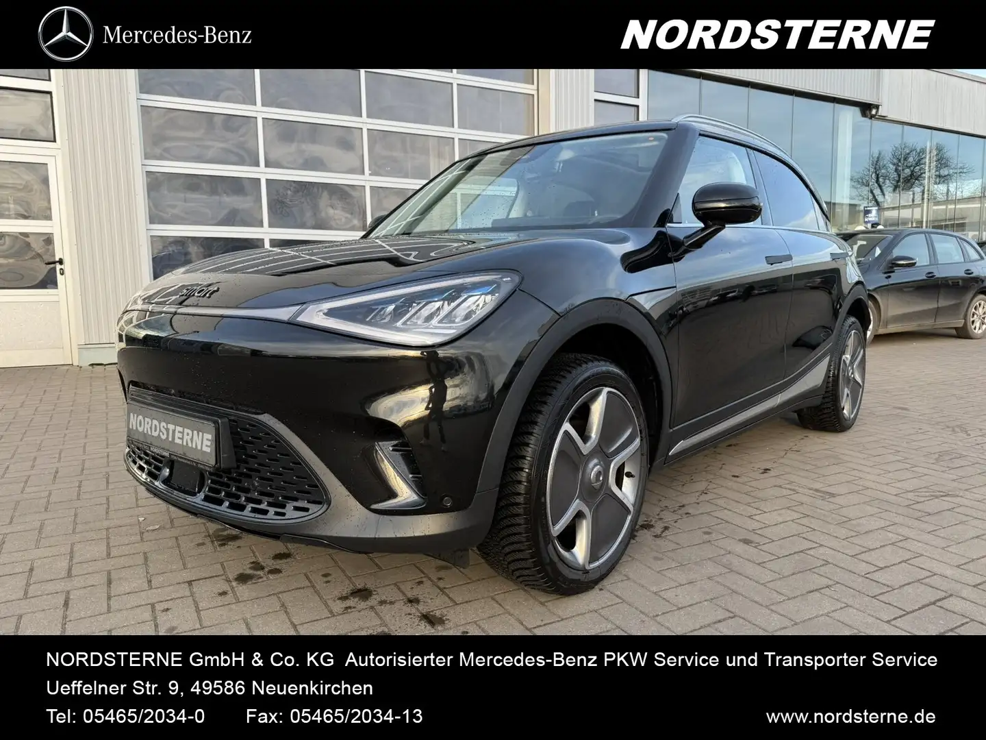 smart #1 #1 Pro+ (66kWh) Leder Navi ACC Panorma LED Keyl Schwarz - 1