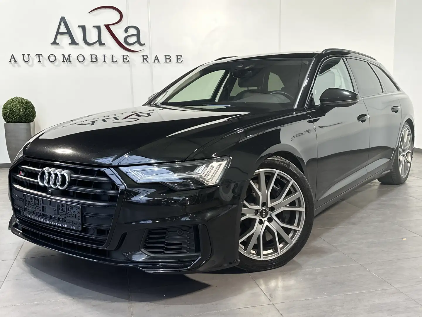 Audi S6 Avant NAV+LED+360°+VCOCK+PANO+B&O+LUFTFEDERUNG Schwarz - 1