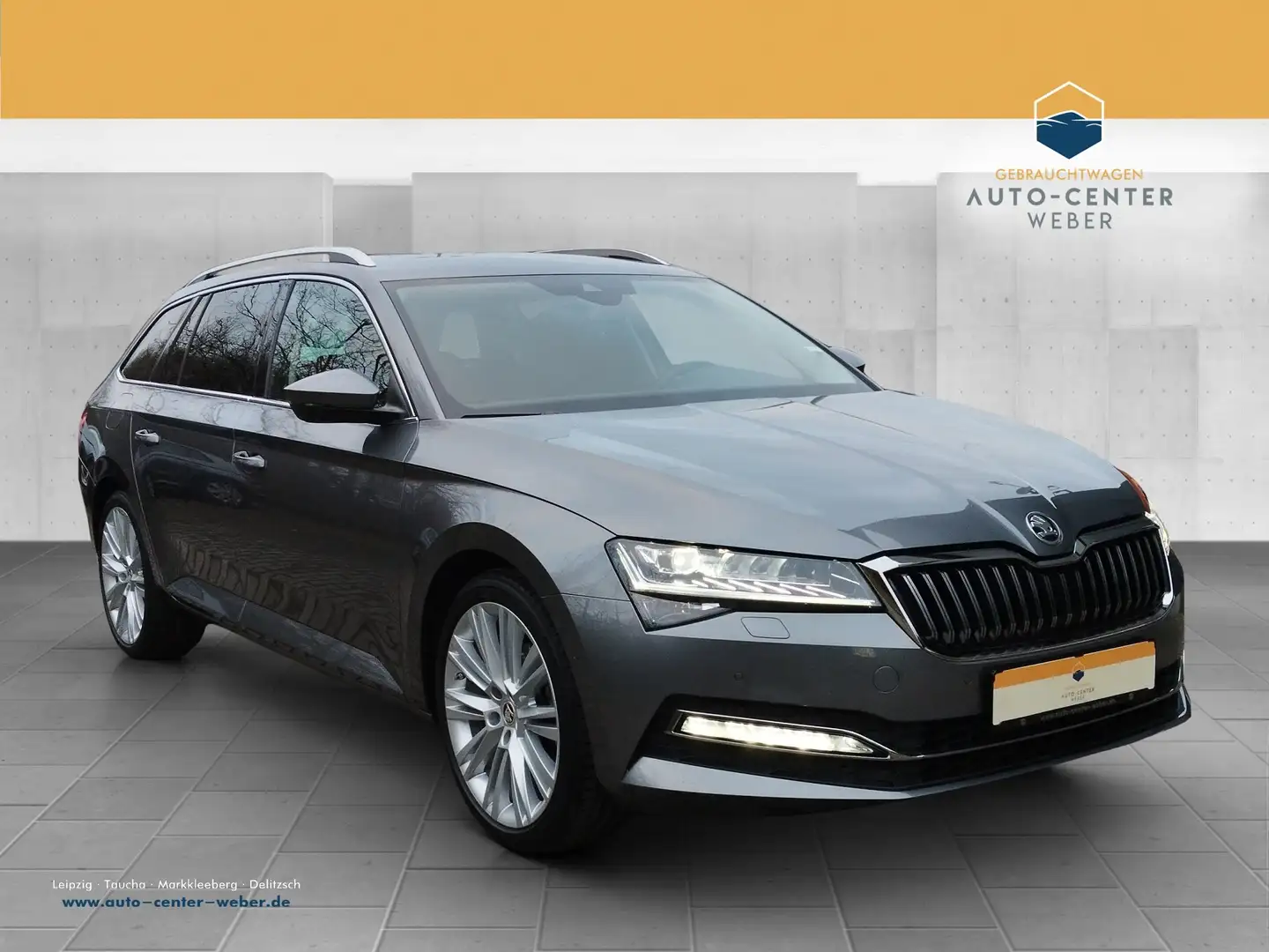 Skoda Superb Combi 2.0 TSI Style DSG 4xSHZ*ACC*AHK*AUT Grau - 1