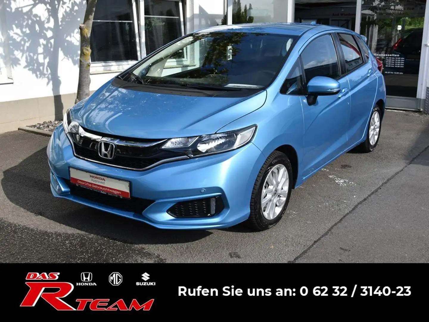 Honda Jazz Comfort*Klima*SHZ*Navi*1.Hand*wenig KM* Albastru - 1
