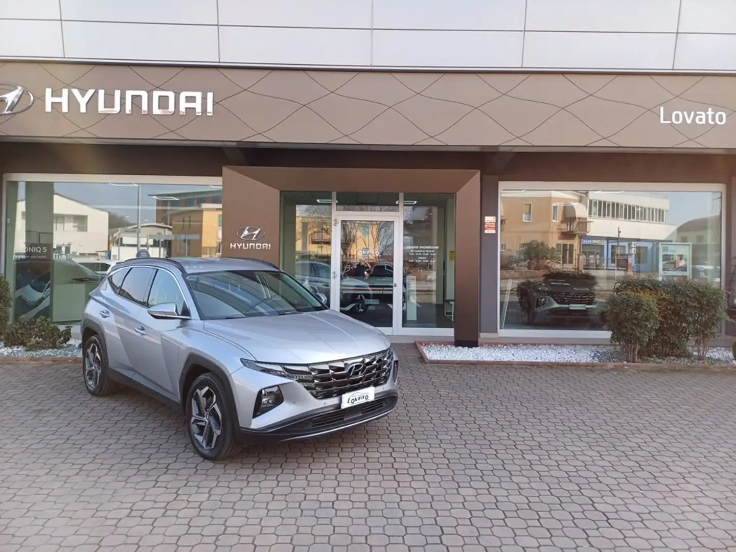 Hyundai TUCSON NEW 1.6HEV AT 230 EXELLENCE 21 Gris - 1
