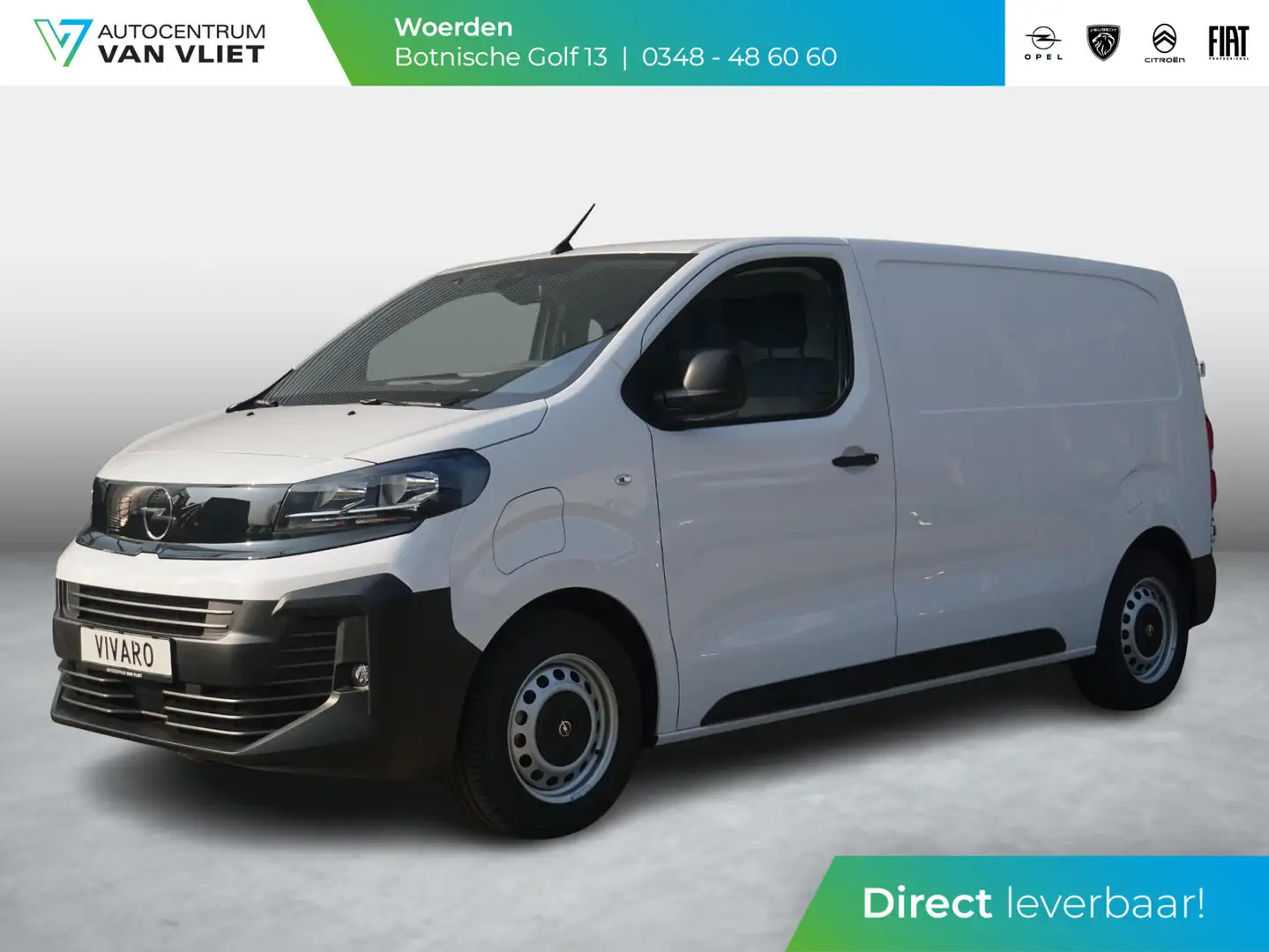 Opel Vivaro-e Electric L2 75 kWh | 8 jaar garantie | e-PTO 400V Alb - 1