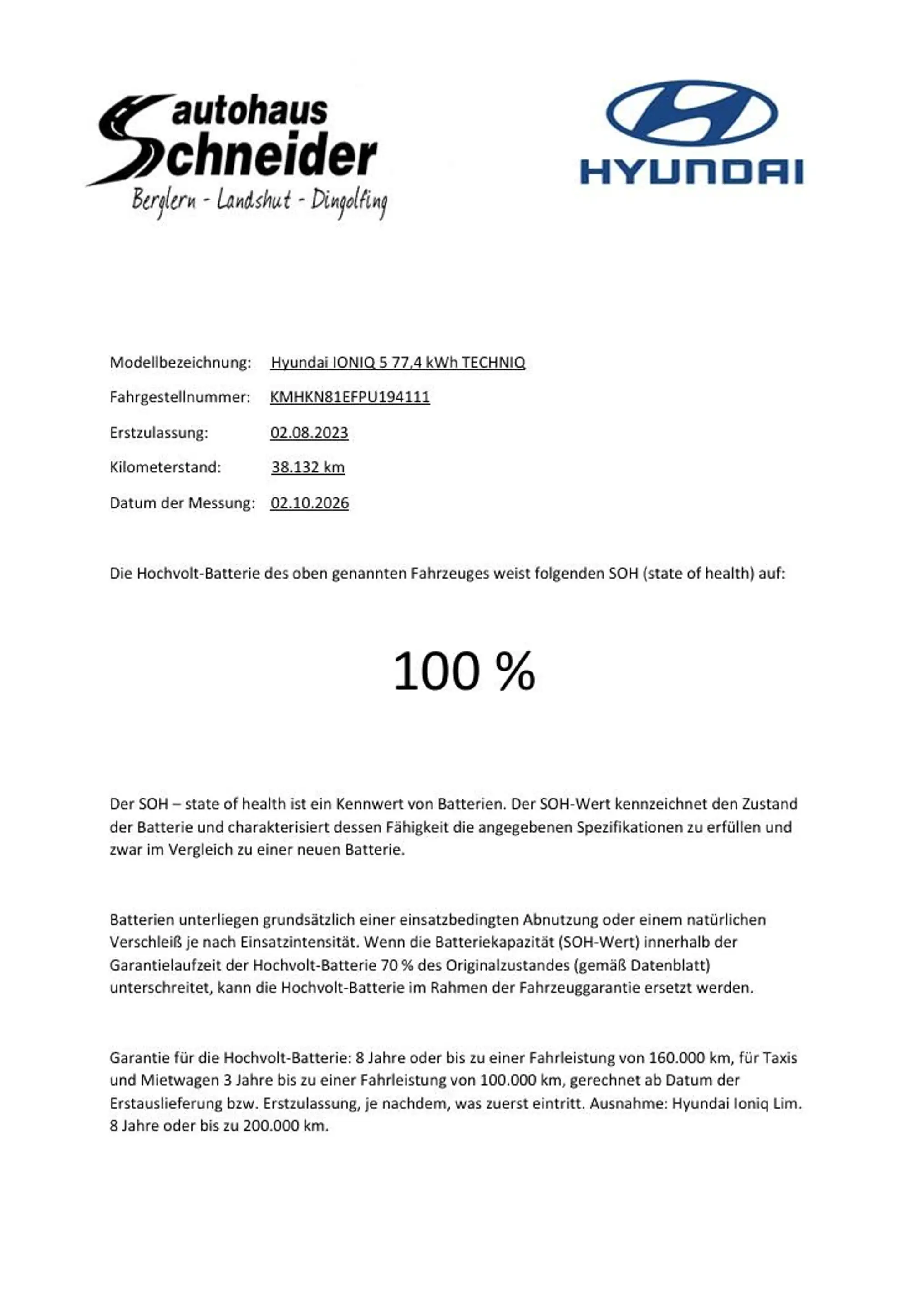 Hyundai IONIQ 5 77,4 kWh TECHNIQ WÄRMEPUMPE/LED-PAKET — photo 2