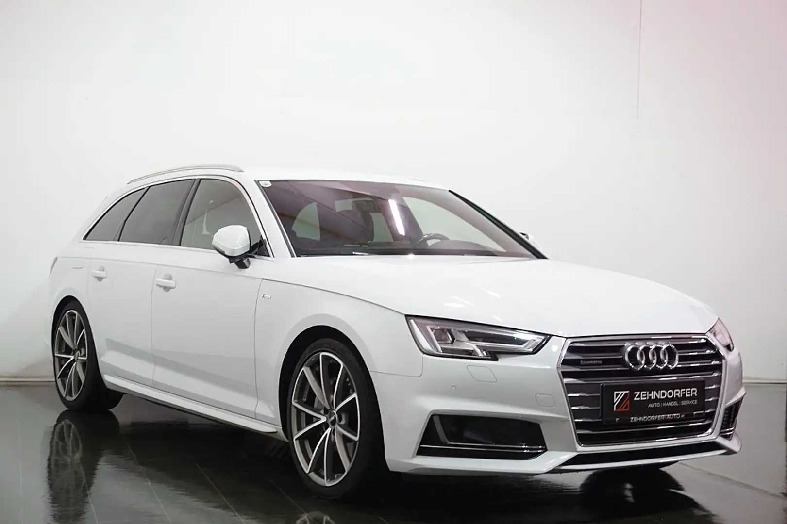 Audi A4 Avant 2,0 TDI quattro S-tronic / 3 x S-line / V... Weiß - 2