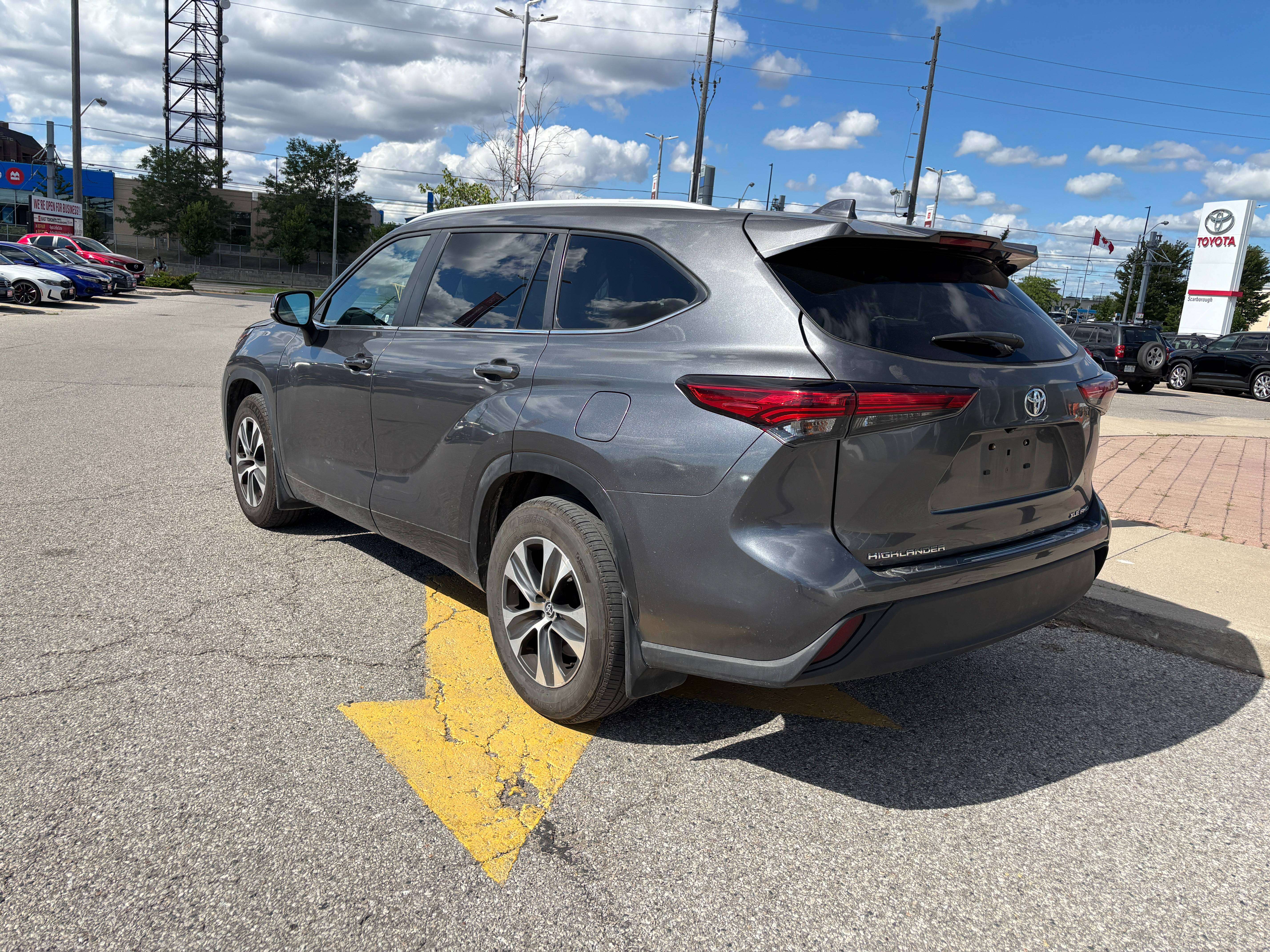 used 2023 Toyota Highlander car, priced at $35,995