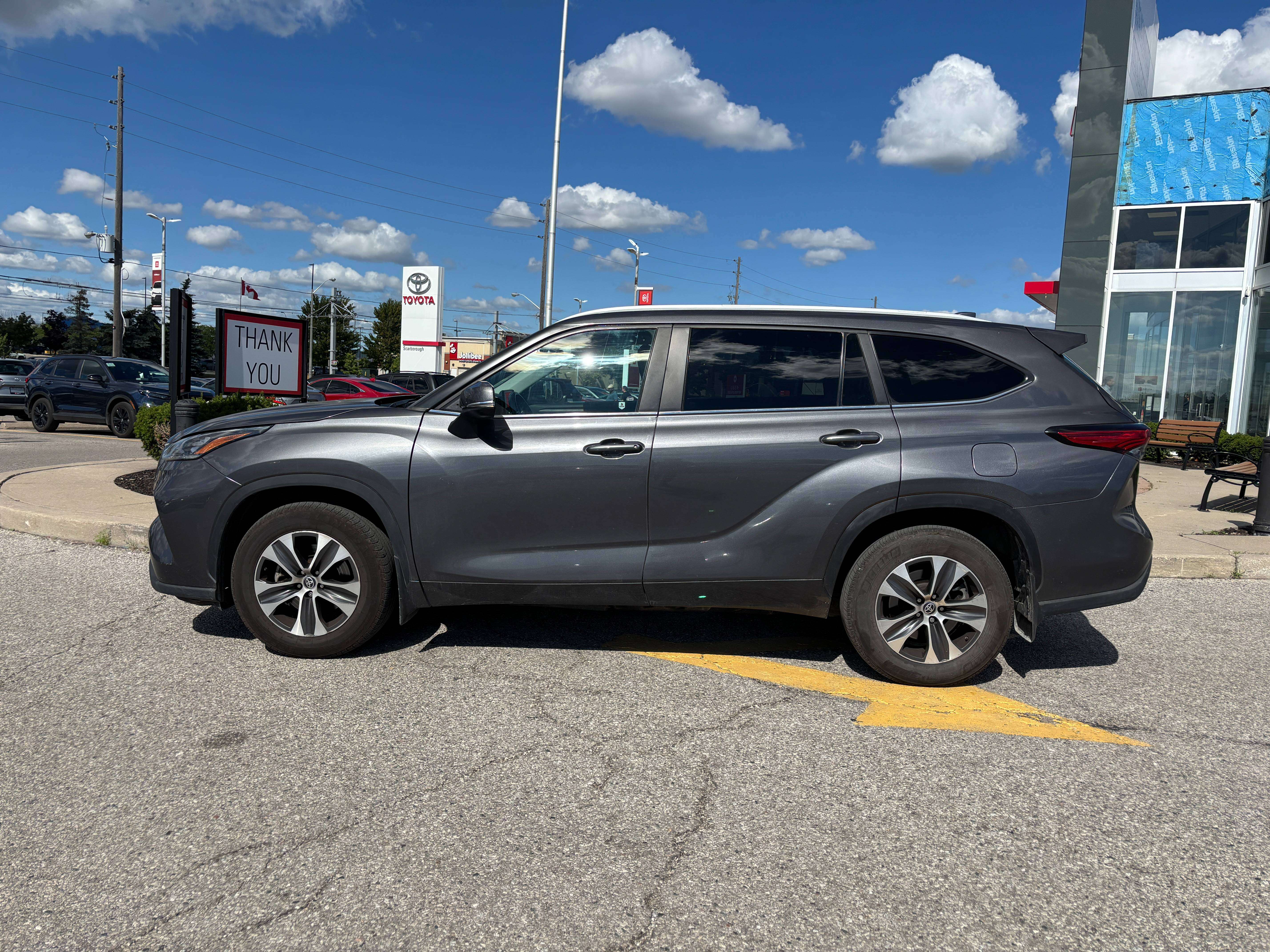 used 2023 Toyota Highlander car, priced at $35,995